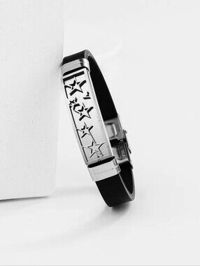 Stars Bracelet Silicone Band Unisex